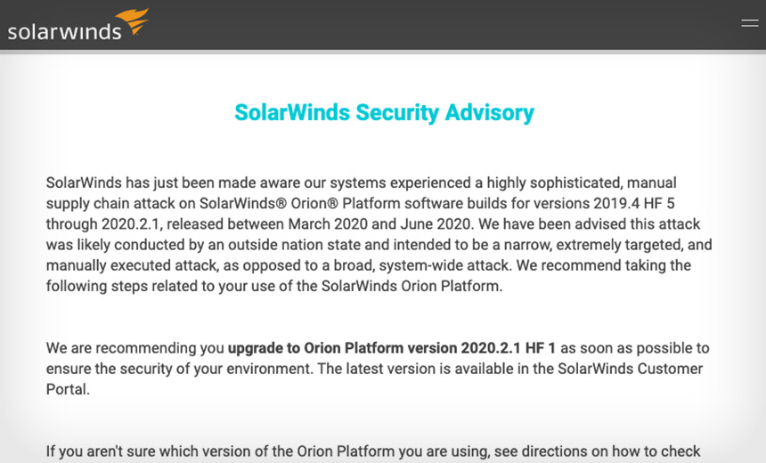 7 Takeaways: Supply Chain Attack Hits SolarWinds Customers