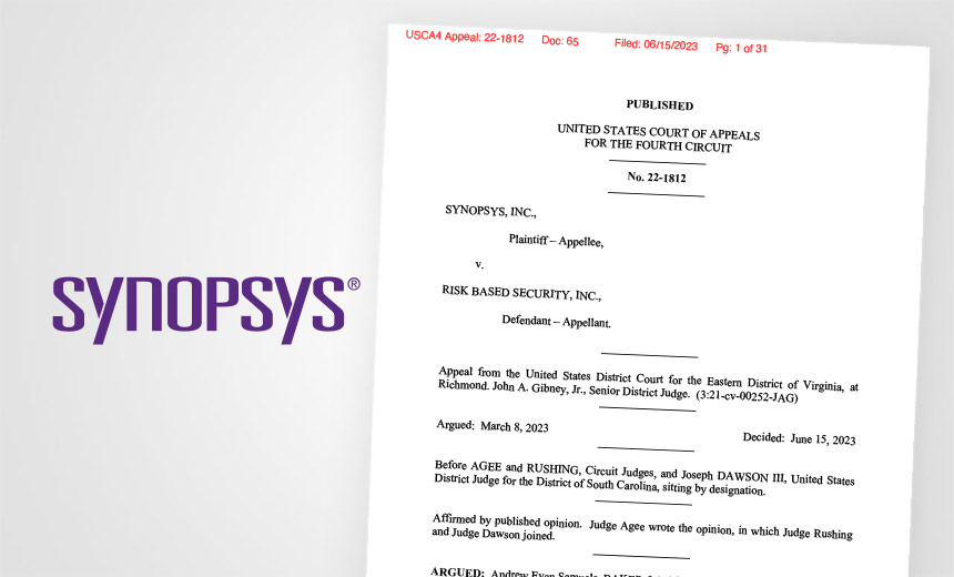 Appeals Court Upholds Synopsys Victory in Trade Secrets Suit