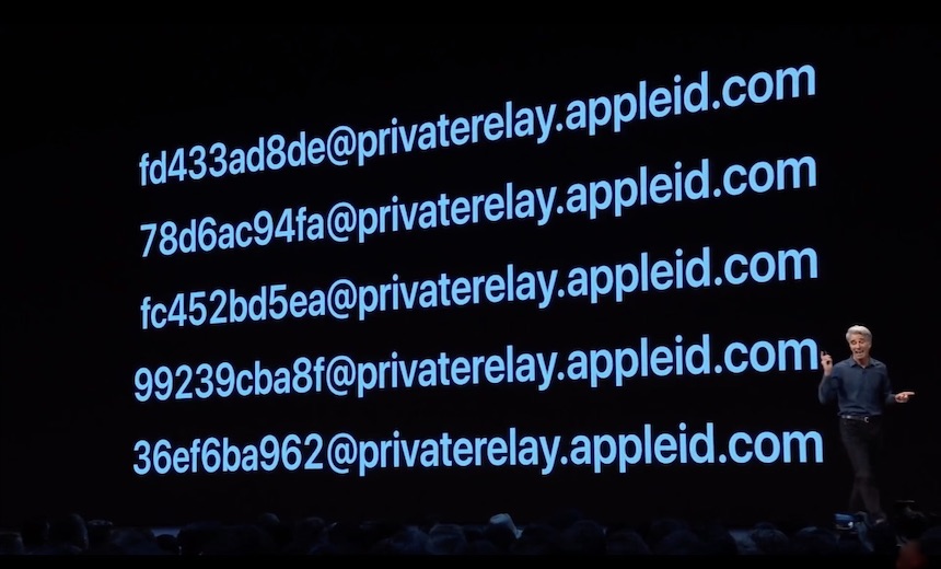 Apple Emphasizes Privacy With Single Sign-On Feature