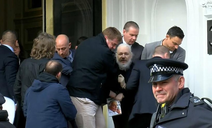 Assange Sentenced for Bail Jumping; US Extradition Looms