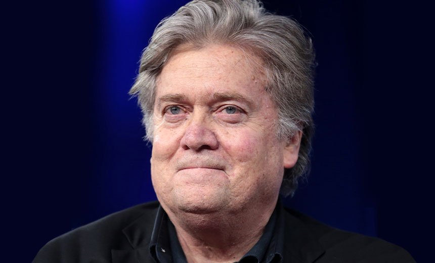 Steve Bannon, 3 Others, Indicted for Online Fraud