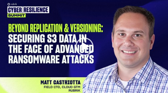 Beyond Replication & Versioning: Securing S3 Data in the Face of Advanced Ransomware Attacks