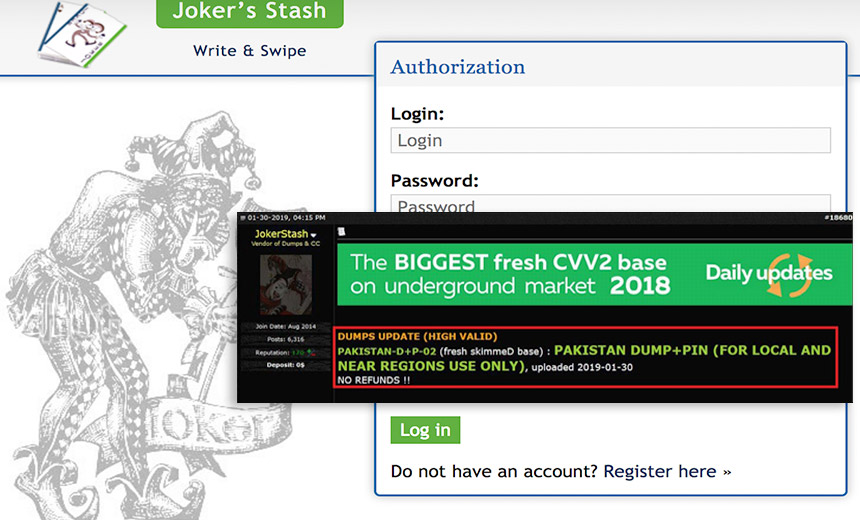 Big Dump of Pakistani Bank Card Data Appears on Carder Site