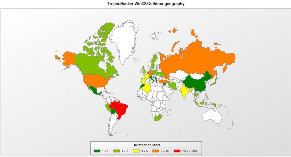 Brazilian Banking Trojans Spread to Other Nations