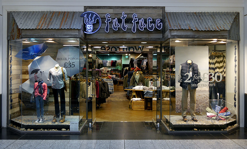Fat Face store
