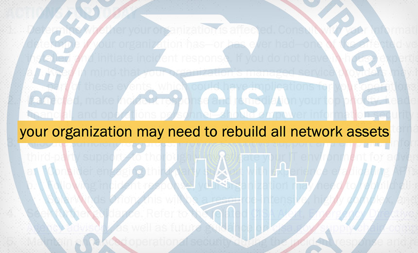 CISA Releases New Guidance on SolarWinds Patch