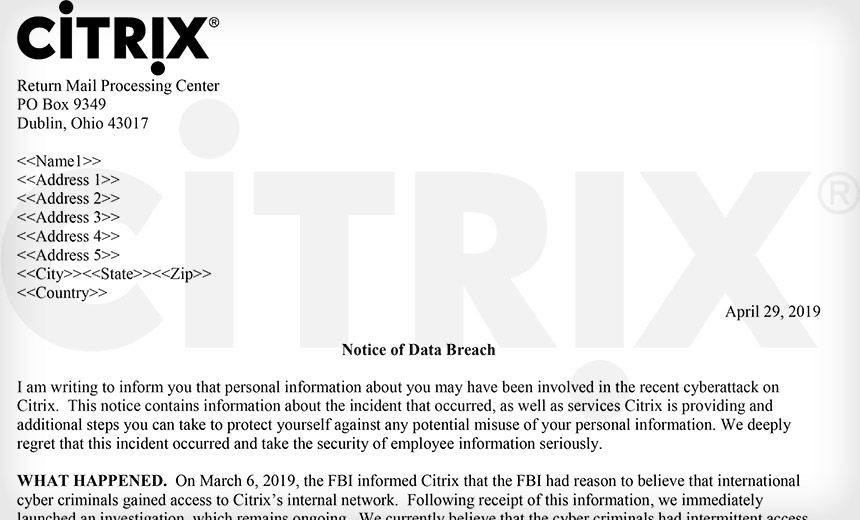 Citrix Hackers Camped in Tech Giant's Network for 6 Months