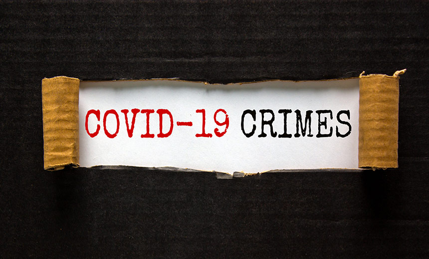 COVID-19-Related Fraud: 474 Charged So Far
