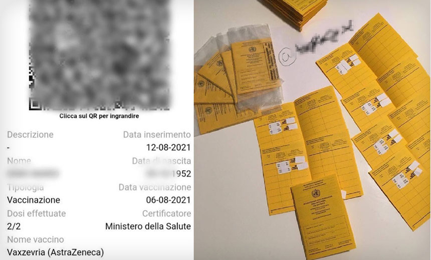 Darknet Markets Advertise Fake COVID-19 Vaccine Passports