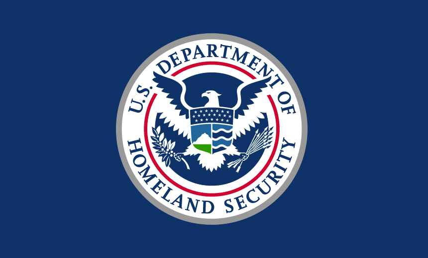 Department of Homeland Securirty (DHS) Round Patch