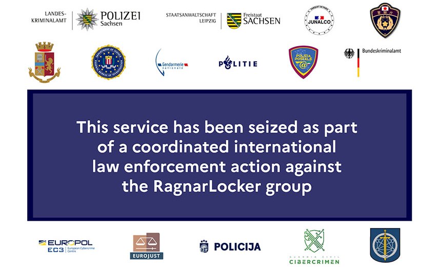 European Police Dismantle Ragnar Locker Infrastructure
