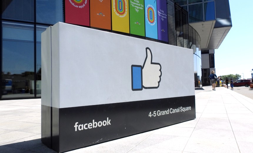 Facebook Opposes Irish Data Watchdog's 265-Million-Euro Fine