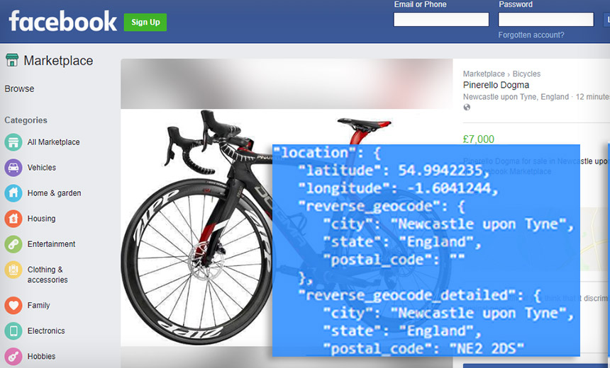 Facebook Marketplace Flaw Revealed Seller S Exact Location