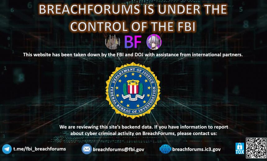 FBI Seizes Criminal Site BreachForums