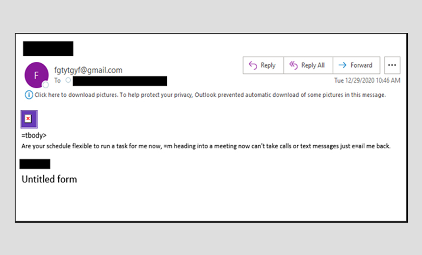 Fraudsters Are Using Google Forms to Evade Email Filters