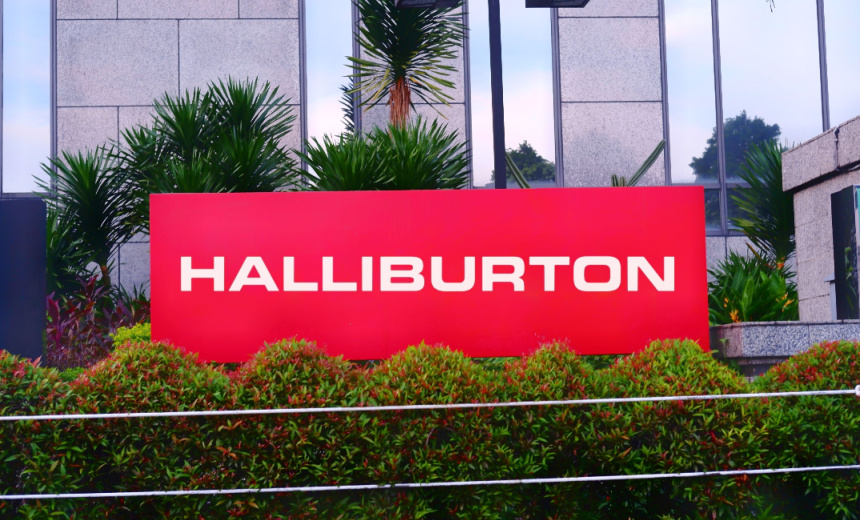 Halliburton says hackers stole data