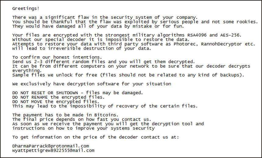 Hydro Hit By Lockergoga Ransomware Via Active Directory