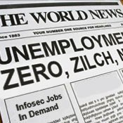 Information Security Analysts Jobless Rate: Zilch