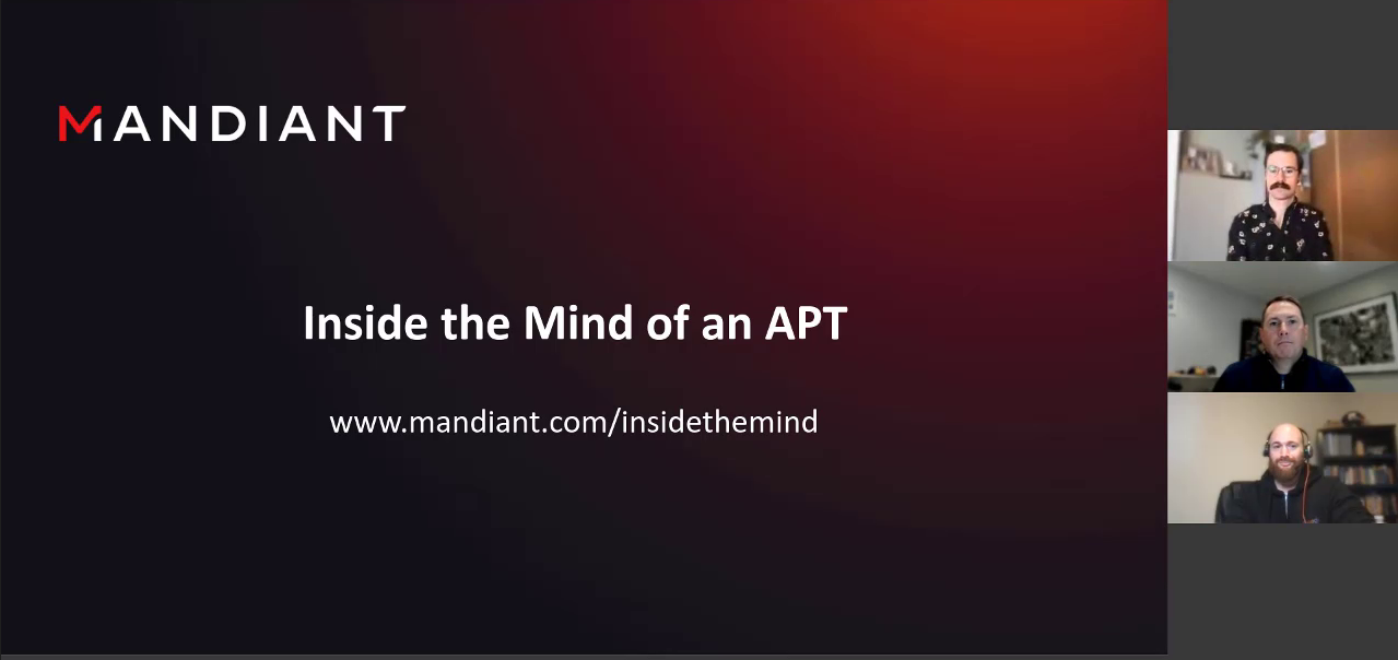 Inside the Mind of an APT