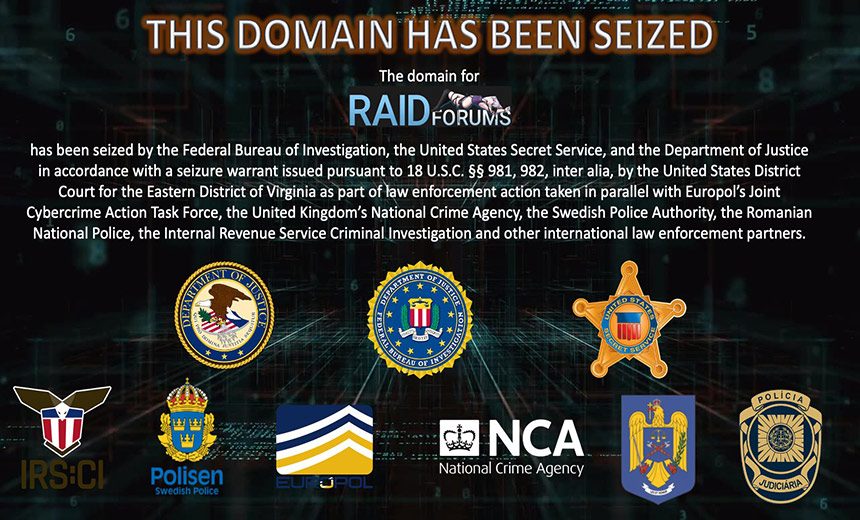 Joint Law Enforcement Operation Dismantles RaidForums