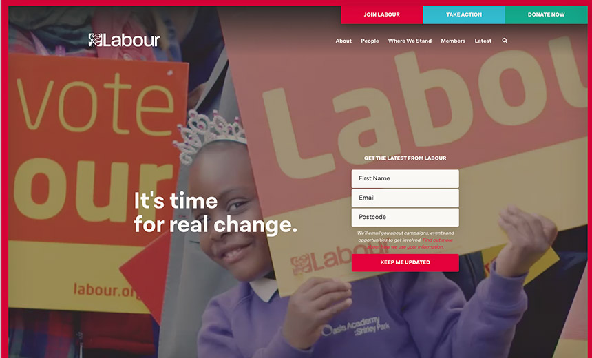 Labour Party Hit by Massive Online Attack Attempt