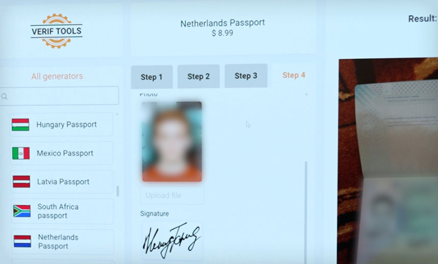 Law Enforcement Operation Seizes Fake ID Platform VerifTools