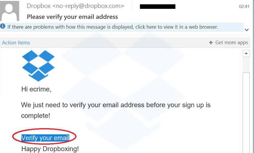 microsoft onedrive email scam