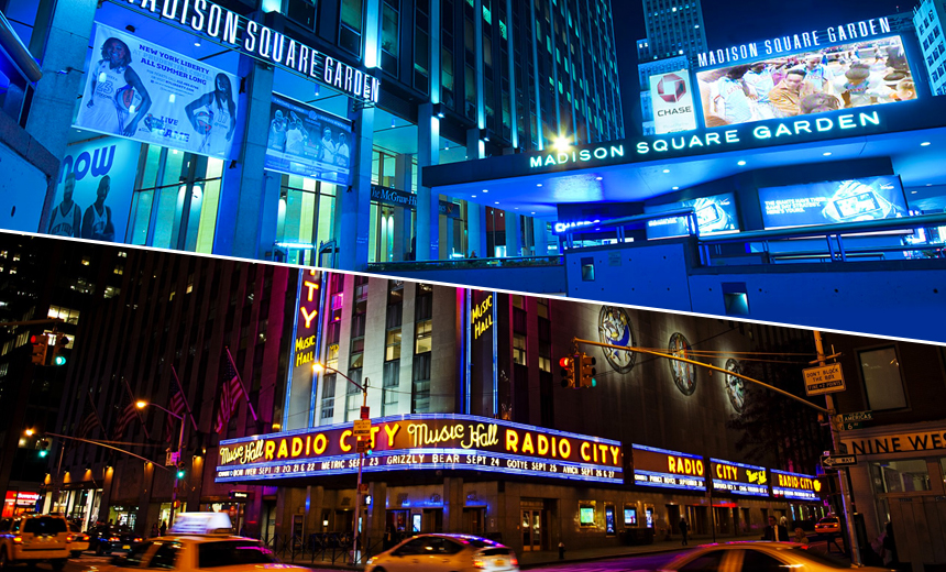 Madison Square Garden, Radio City Music Hall Breached