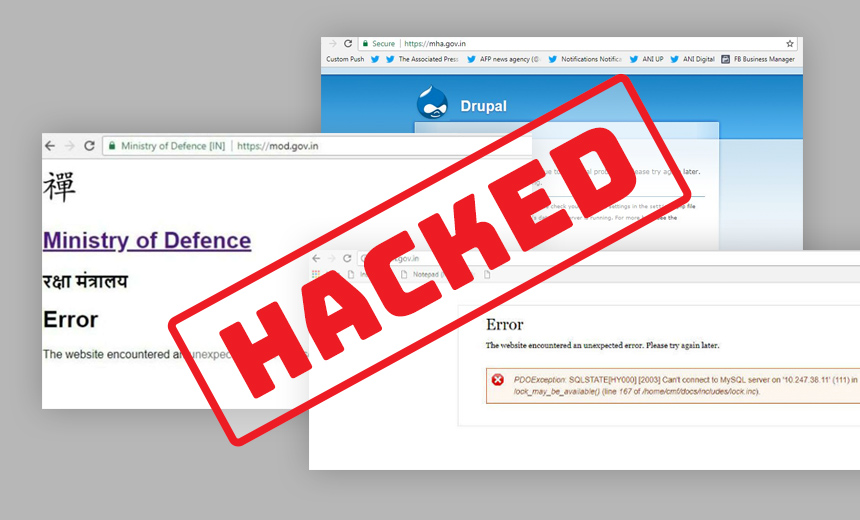 India S Ministry Of Defense Website Defaced Databreachtoday