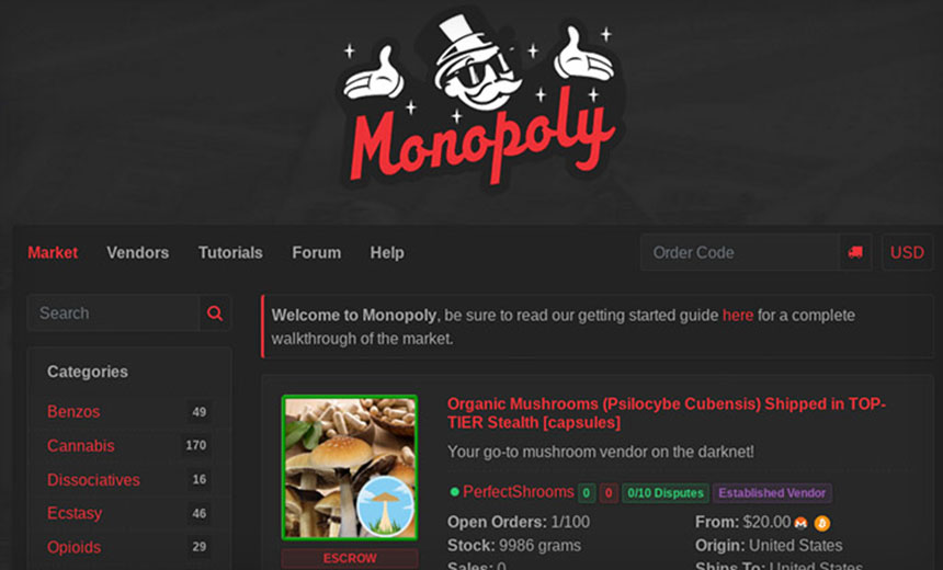 Monopoly Darknet Market: Suspected Operator Extradited to US