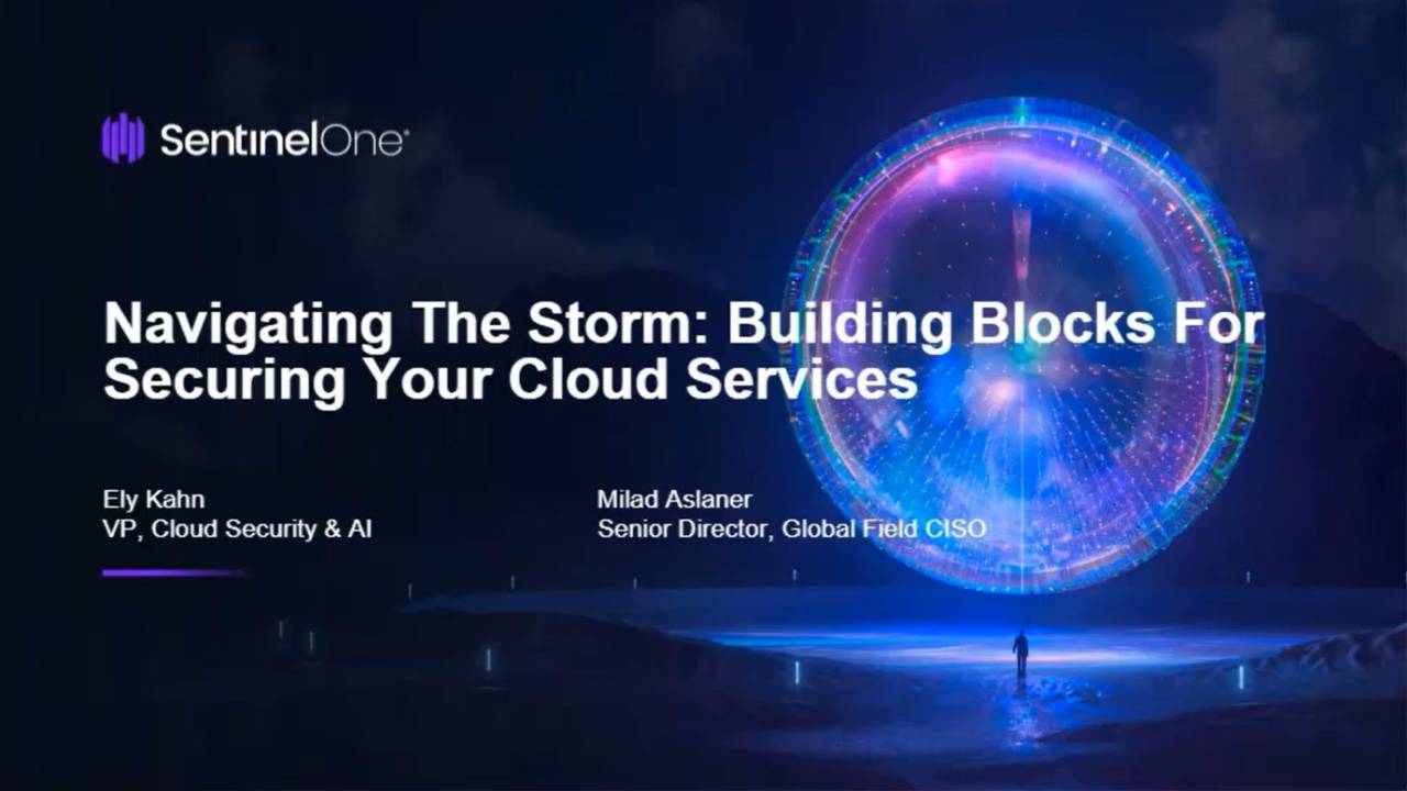 Navigating the Storm: Building Blocks for Cloud Security Services