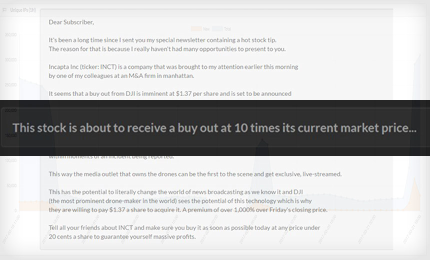 Necurs Botnet Shifts from Ransomware to Pump-and-Dump Scam