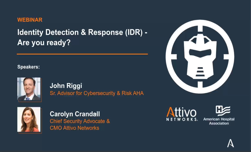 OnDemand Webinar I Identity Detection and Response (IDR) - Are you ready?