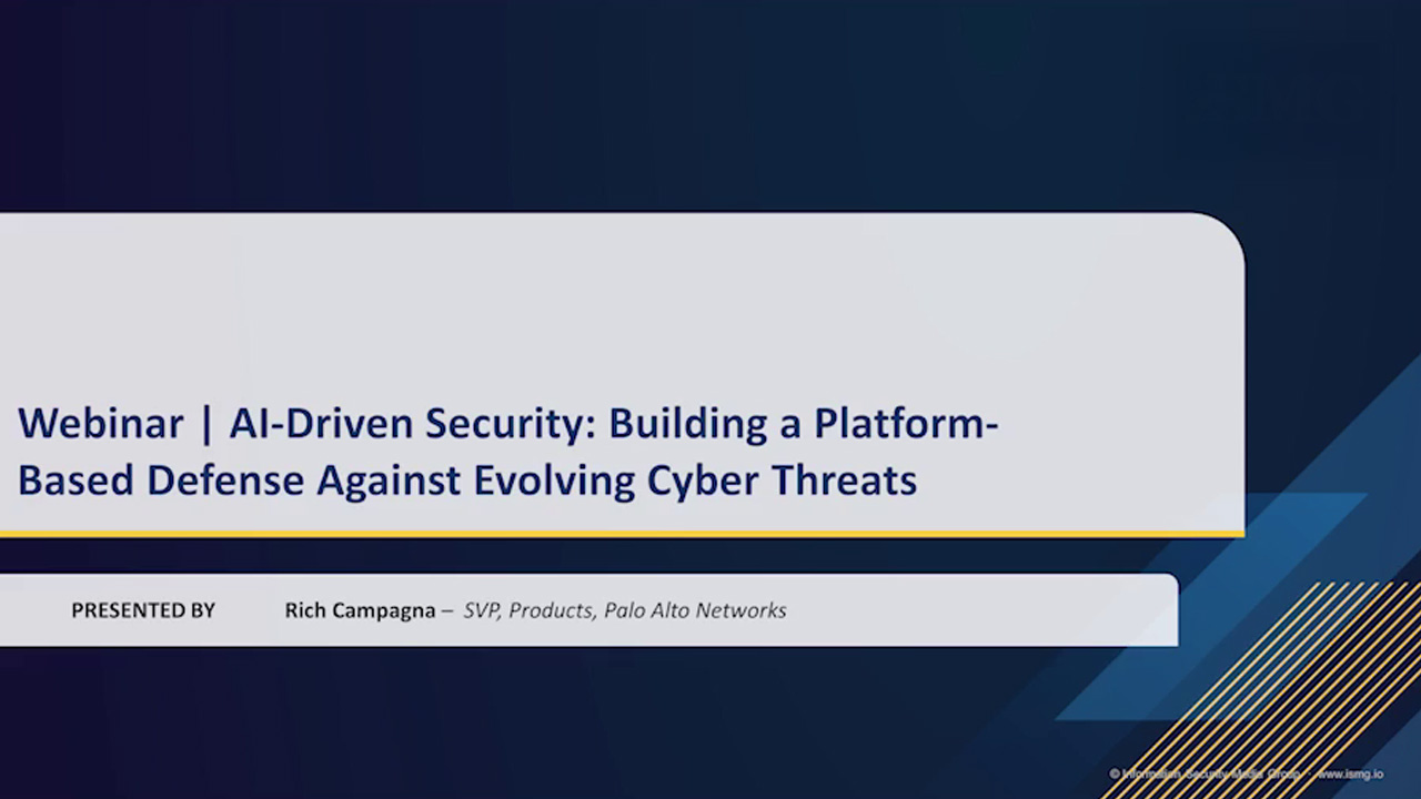 Webinar: Building a Platform-Based Defense Against Evolving Cyber Threats