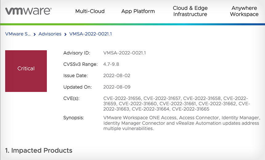 Patch Alert: Exploit Code Publicly Released for VMware Flaws