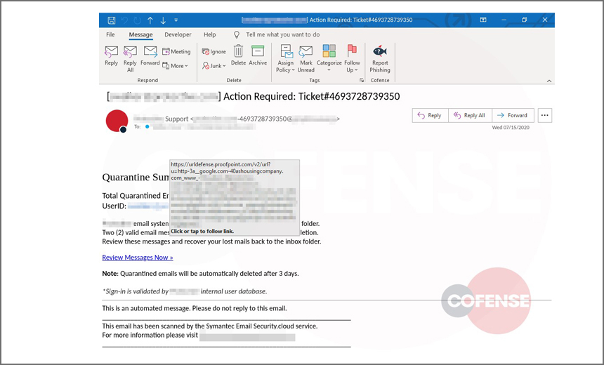 Phishing Campaign Uses Homepage Overlay to Trick Victims