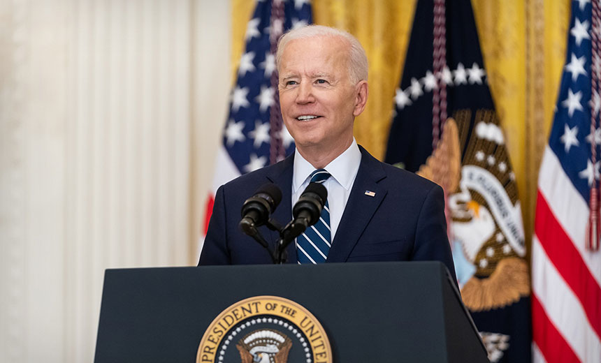 President Biden Touts Cybersecurity Efforts