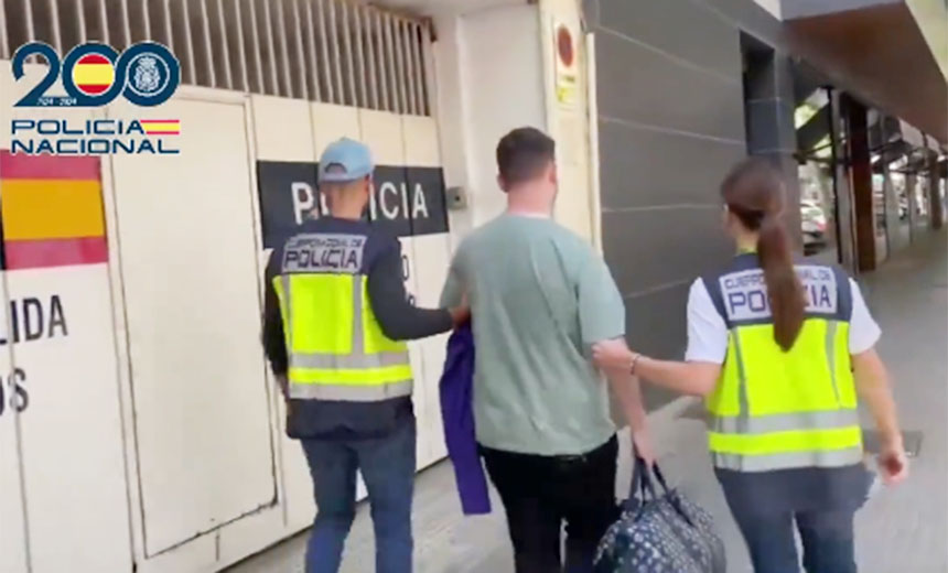 Spanish Police Bust Alleged Leader of Scattered Spider
