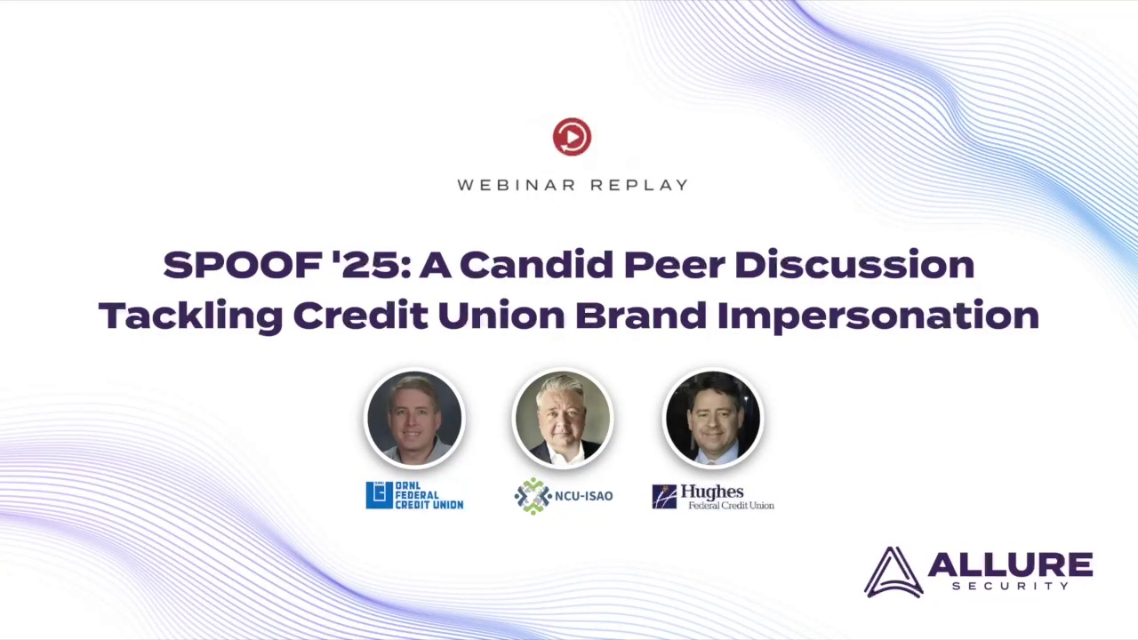 SPOOF '25: A Candid Peer Discussion Tackling Credit Union Brand Impersonation