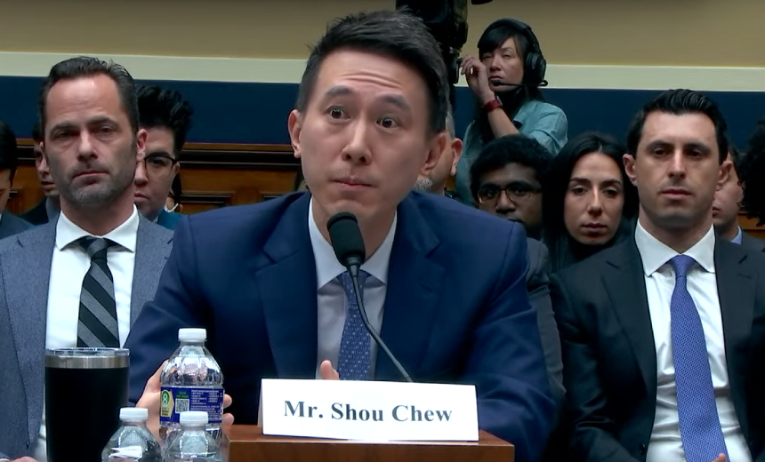 TikTok CEO Aims to Assure Lawmakers Americans' Data Is Safe