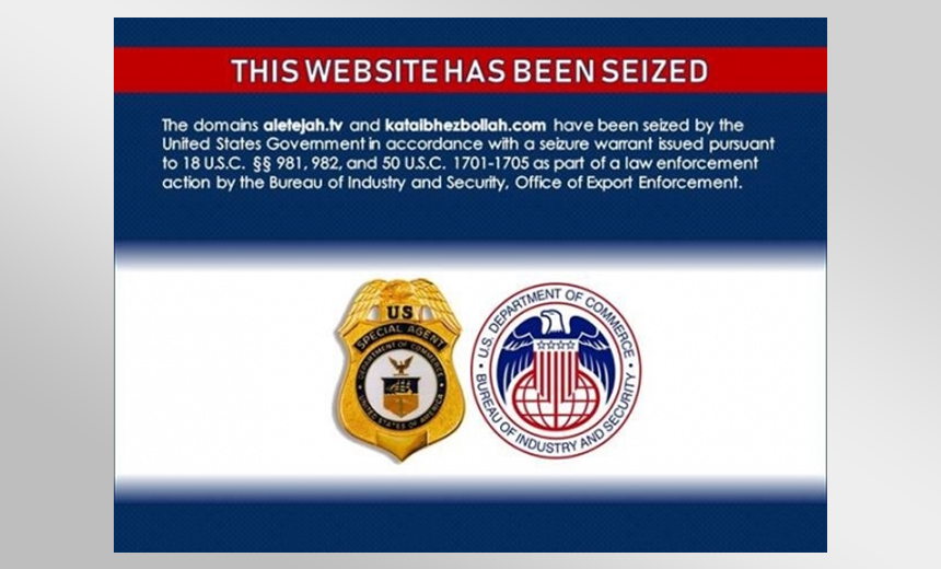 US Agencies Seize More Iranian-Linked Domains