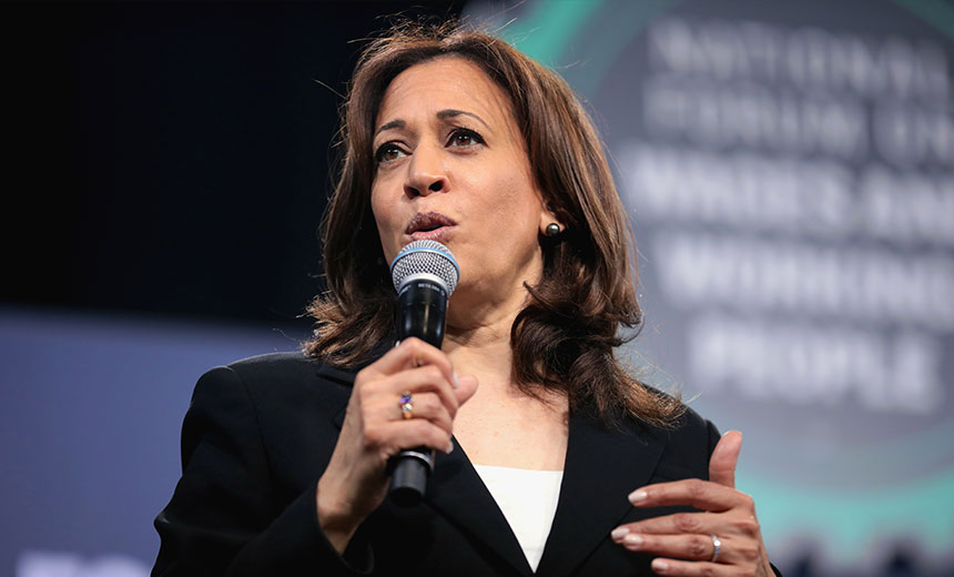 VP Pick Kamala Harris Has Supported Election Security Bills