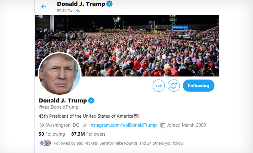 White House Denies Trump's Twitter Account Was Hacked