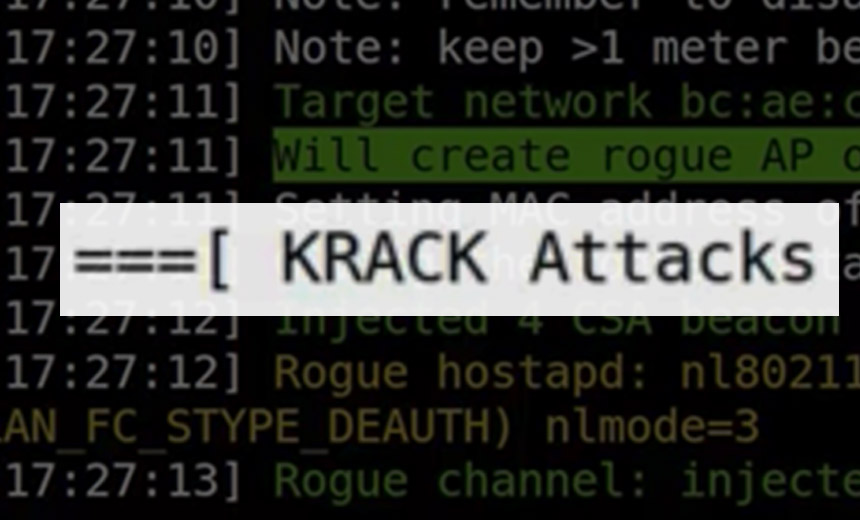 WiFi Security Shredded via KRACK Attack