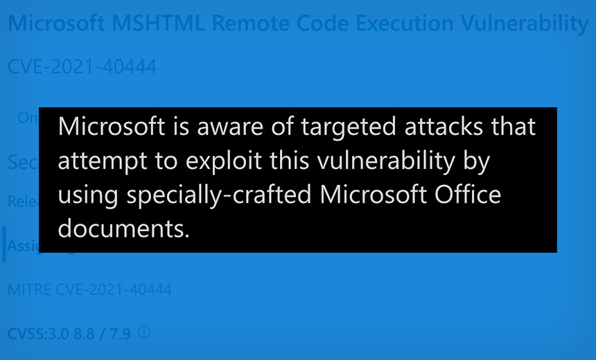 Zero-Day Attacks Exploit MSHTML Flaw in Microsoft Windows